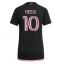 Ženski Inter Miami Lionel Messi #10 Replika nogometni dresi Gostujoči 2024-25 Kratek Rokav