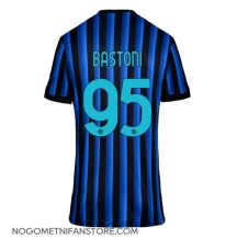 Ženski Inter Milan Alessandro Bastoni #95 Replika nogometni dresi Domači 2025-26 Kratek Rokav