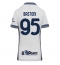 Ženski Inter Milan Alessandro Bastoni #95 Replika nogometni dresi Gostujoči 2024-25 Kratek Rokav