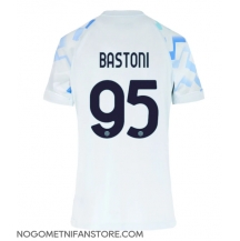 Ženski Inter Milan Alessandro Bastoni #95 Replika nogometni dresi Gostujoči 2025-26 Kratek Rokav