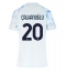 Ženski Inter Milan Hakan Calhanoglu #20 Replika nogometni dresi Gostujoči 2025-26 Kratek Rokav