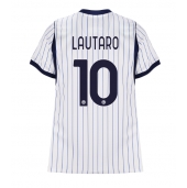 Ženski Inter Milan Lautaro Martinez #10 Replika nogometni dresi Gostujoči 2026-27 Kratek Rokav
