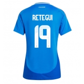 Ženski Italija Mateo Retegui #19 Replika nogometni dresi Domači EP 2024 Kratek Rokav