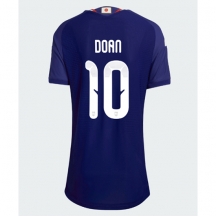 Ženski Japonska Ritsu Doan #10 Replika nogometni dresi Domači SP 2026 Kratek Rokav