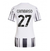 Ženski Juventus Andrea Cambiaso #27 Replika nogometni dresi Domači 2025-26 Kratek Rokav