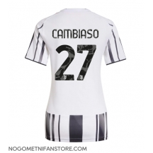 Ženski Juventus Andrea Cambiaso #27 Replika nogometni dresi Domači 2025-26 Kratek Rokav