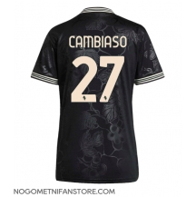 Ženski Juventus Andrea Cambiaso #27 Replika nogometni dresi Tretji 2025-26 Kratek Rokav