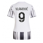 Ženski Juventus Dusan Vlahovic #9 Replika nogometni dresi Domači 2025-26 Kratek Rokav
