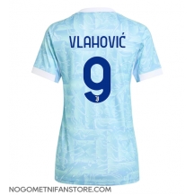 Ženski Juventus Dusan Vlahovic #9 Replika nogometni dresi Gostujoči 2025-26 Kratek Rokav
