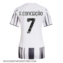 Ženski Juventus Francisco Conceicao #7 Replika nogometni dresi Domači 2025-26 Kratek Rokav