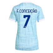 Ženski Juventus Francisco Conceicao #7 Replika nogometni dresi Gostujoči 2025-26 Kratek Rokav