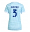 Ženski Juventus Gleison Bremer #3 Replika nogometni dresi Gostujoči 2025-26 Kratek Rokav