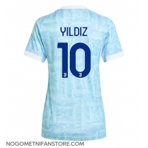 Ženski Juventus Kenan Yildiz #10 Replika nogometni dresi Gostujoči 2025-26 Kratek Rokav