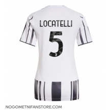 Ženski Juventus Manuel Locatelli #5 Replika nogometni dresi Domači 2025-26 Kratek Rokav