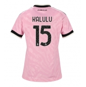 Ženski Juventus Pierre Kalulu #15 Replika nogometni dresi Gostujoči 2026-27 Kratek Rokav