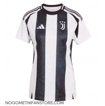 Ženski Juventus Replika nogometni dresi Domači 2024-25 Kratek Rokav
