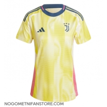 Ženski Juventus Replika nogometni dresi Gostujoči 2024-25 Kratek Rokav
