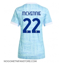 Ženski Juventus Weston McKennie #22 Replika nogometni dresi Gostujoči 2025-26 Kratek Rokav