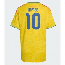 Ženski Kolumbija James Rodriguez #10 Replika nogometni dresi Domači SP 2026 Kratek Rokav
