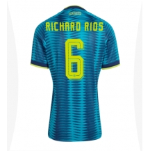 Ženski Kolumbija Richard Rios #6 Replika nogometni dresi Gostujoči SP 2026 Kratek Rokav