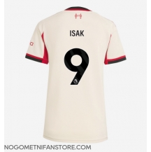 Ženski Liverpool Alexander Isak #9 Replika nogometni dresi Gostujoči 2025-26 Kratek Rokav