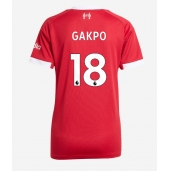 Ženski Liverpool Cody Gakpo #18 Replika nogometni dresi Domači 2025-26 Kratek Rokav
