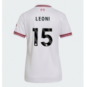Ženski Liverpool Giovanni Leoni #15 Replika nogometni dresi Gostujoči 2026-27 Kratek Rokav