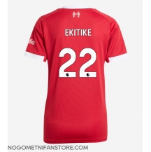 Ženski Liverpool Hugo Ekitike #22 Replika nogometni dresi Domači 2025-26 Kratek Rokav