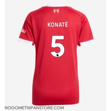 Ženski Liverpool Ibrahima Konate #5 Replika nogometni dresi Domači 2025-26 Kratek Rokav