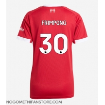 Ženski Liverpool Jeremie Frimpong #30 Replika nogometni dresi Domači 2025-26 Kratek Rokav