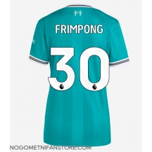 Ženski Liverpool Jeremie Frimpong #30 Replika nogometni dresi Tretji 2025-26 Kratek Rokav