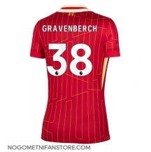 Ženski Liverpool Ryan Gravenberch #38 Replika nogometni dresi Domači 2024-25 Kratek Rokav