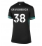 Ženski Liverpool Ryan Gravenberch #38 Replika nogometni dresi Gostujoči 2024-25 Kratek Rokav