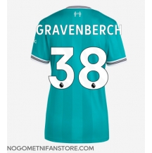 Ženski Liverpool Ryan Gravenberch #38 Replika nogometni dresi Tretji 2025-26 Kratek Rokav