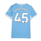 Ženski Manchester City Abdukodir Khusanov #45 Replika nogometni dresi Domači 2026-27 Kratek Rokav