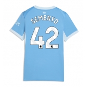 Ženski Manchester City Antoine Semenyo #42 Replika nogometni dresi Domači 2026-27 Kratek Rokav