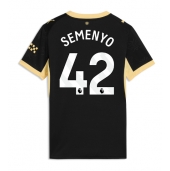 Ženski Manchester City Antoine Semenyo #42 Replika nogometni dresi Gostujoči 2026-27 Kratek Rokav