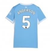 Ženski Manchester City Elliot Anderson #5 Replika nogometni dresi Domači 2026-27 Kratek Rokav