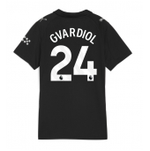 Ženski Manchester City Josko Gvardiol #24 Replika nogometni dresi Gostujoči 2025-26 Kratek Rokav