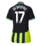 Ženski Manchester City Kevin De Bruyne #17 Replika nogometni dresi Gostujoči 2024-25 Kratek Rokav