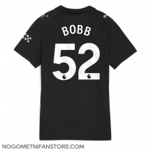 Ženski Manchester City Oscar Bobb #52 Replika nogometni dresi Gostujoči 2025-26 Kratek Rokav