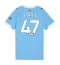 Ženski Manchester City Phil Foden #47 Replika nogometni dresi Domači 2025-26 Kratek Rokav