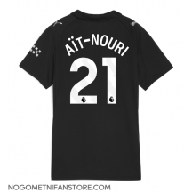 Ženski Manchester City Rayan Ait-Nouri #21 Replika nogometni dresi Gostujoči 2025-26 Kratek Rokav