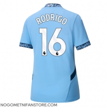 Ženski Manchester City Rodri Hernandez #16 Replika nogometni dresi Domači 2024-25 Kratek Rokav