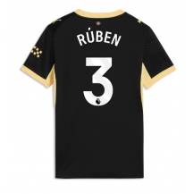 Ženski Manchester City Ruben Dias #3 Replika nogometni dresi Gostujoči 2026-27 Kratek Rokav