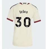 Ženski Manchester United Benjamin Sesko #30 Replika nogometni dresi Tretji 2026-27 Kratek Rokav