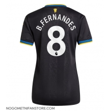 Ženski Manchester United Bruno Fernandes #8 Replika nogometni dresi Tretji 2025-26 Kratek Rokav