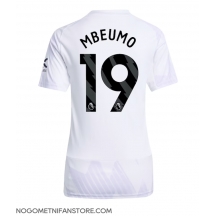 Ženski Manchester United Bryan Mbeumo #19 Replika nogometni dresi Gostujoči 2025-26 Kratek Rokav