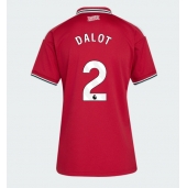 Ženski Manchester United Diogo Dalot #2 Replika nogometni dresi Domači 2026-27 Kratek Rokav