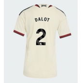 Ženski Manchester United Diogo Dalot #2 Replika nogometni dresi Tretji 2026-27 Kratek Rokav